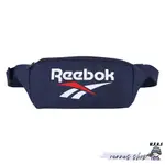 REEBOK CL VT WAISTBAG 腰包 側背包 肩背 休閒 隨身 藍 FS1622