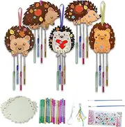 Craft Sets for Children Autumn Pendants, Pack of 5 Hedgehog Craft Sets Wedding Crystal, Wedding Hair Accessories