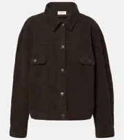 [The Row] The Row Ness cotton corduroy jacket AU 12 brown