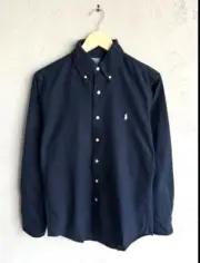 NWT Ralph Lauren Polo Button Up Shirt, Navy Blue, Various