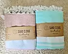 Sand Cloud Beach Towel Bundle Brown - Seagrass Turkish Organic Cotton 37" x 67"