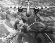 WW2 WWII Photo A-26 Invader Over the Target USAAF World War Two / 5899