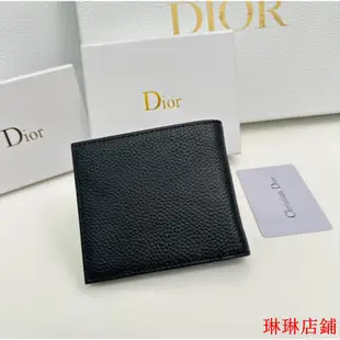 （琳琳二手)Dior/迪奧 短夾 零錢包 卡夾 卡包多卡位皮夾 錢包 錢夾帆布皮夾西裝夾0214