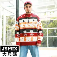 在飛比找蝦皮商城優惠-JSMIX大尺碼服飾-大尺碼聖誕造型保暖毛衣【34JO850