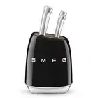 SMEG Knife Block & Knife Set Black BRAND NEW