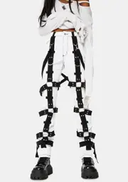 [Tripp NYC] White Harness Pants