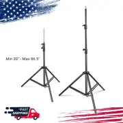 86.5" Inch Studio Lighting Photo Light Stand for Flash Strobe Continuous Light
