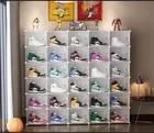 24 Cube AJ Sneaker Storage Wire Clothes Organizer Shelves DIY Shoe Boot Rack