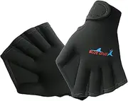 Swimming Gloves, Swim Gloves, Warmth, Paddle, Water Gloves, Snorkeling Fins, Hand Gloves for Rafting, Water Aerobics, Adult
