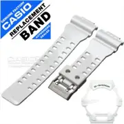 CASIO White Watch Band and Bezel Set f/ GR-8900A-7 GW-8900A-7 Rubber Strap Shell