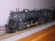 B.L.I. #2177 P.R.R. Light Mike 2-8-2 Steam Loco #9631 w/DCC & Sound H.O. 1/87