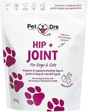 Pet Drs Hip + Joint Hips & Joints Support for Dogs & Cats 200g