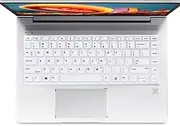 4 Pcs Keyboard Protective Film Compatible with 14 inch HP Zhan 66 Pro 14 G4 G3 G2 G1 Notebook Silicone TPU Laptop Keyboard Cover Skin (Clear White)