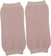 LALAFINA 2pcs Short Kneecap Warm Kneepad for Sports Cashmere Elastic Weave Sleeves Knee Support Brace for Men Women Size l
