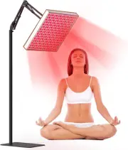 Red Light for Face and Body, Red Lamp Device with Stand,660Nm Red Light and 850
