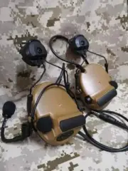 Comtac-III C3 Headset US SHIP Noise Reduction Tactical Headphones Replica Gift