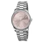 GUCCI G-Timeless 29MM Pink Dial Steel Women's Watch YA1265061