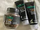 mCaffeine home facial coffee face scrub wash body scrub coconut oil vit E 3pcs