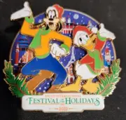 Disney Pin Goofy & Donald Christmas Holidays 00083 Artist Proof LE 25 made AP