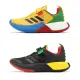 【adidas 愛迪達】x LEGO 慢跑鞋 LEGO Sport DNA EL K 中童 小朋友 聯名 魔鬼氈 單一價(HQ1311)