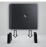 PS4 Pro Console Vertical Stand Adjustable, Diffrent Colours Available