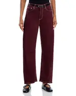 Rails Samo High Rise Barrel Leg Jeans in Chocolate