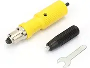Electric Rivet Nut Gun Adaptor Drill Adapter Cordless Riveting Tool Insert Nuts Connector Head,Material Metal