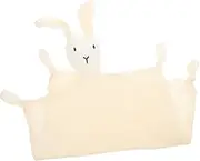 ERINGOGO Towel Doll Blanket Unisex Security Blanket Breathable Blanket for Babies Cotton Hooded Towel Plush Sleeping Blanket Sleeping Blanket for Girl Gauze White