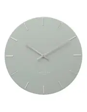 [One Six Eight London] Luca Silent Wall Clock 40cm in Sage Green