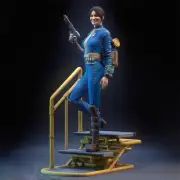 LUCY 1/8 24cm 3D print figure Model Kit Unpainted Unassembled Garage Kit