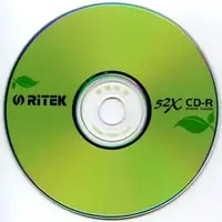 在飛比找PChome24h購物優惠-錸德 Ritek 環保綠葉 CD-R 700MB 52X 5