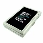 New Shoes Em1 Cigarette Case with Built in Lighter Metal Wallet