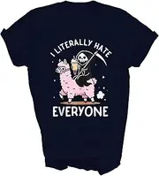 [Generic] I Literally Hate Everyone Funny Unisex Shirt Men Women Gift