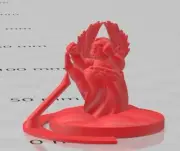 Kung-fu Cherub 25mm - Seraphim 11 -Pathfinder-Dungeons&Dragons-RPG-Tabletop-Terr