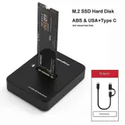 Blueendless External SSD Hard Disk NVME Enclosure M.2 NVMe SATA SSD Case 10Gbps SSD Enclosure for Macbook PC Accessories ABS