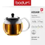 在飛比找遠傳friDay購物優惠-【丹麥BODUM】ASSAM系列壓濾式茶壺(金屬濾心)/0.