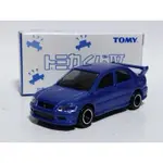 TOMY TOMICA 日版 抽抽樂 藍色 寶藍色 三菱 LANCER EVOLUTION IV GT-A 34 EVO