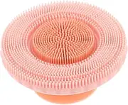 WRITWAA Silicone Face Scrubber Gentle Exfoliator for Girls Face Cleansing Brush Massage Skin Care Facial Brush for Women Easy to Clean