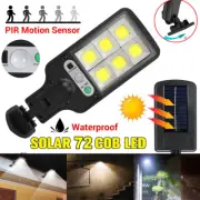 1200W Solar Flood Light PIR Motion Sensor Security Outdoor Garden Light