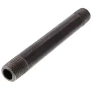1/2" BLACK STEEL 18" LONG NIPPLE fitting pipe npt 1/2 x 18 malleable iron