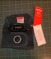 Puppia Sports Gray Dog Vest Soft Harness Size XS PAHA-AH305
