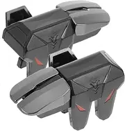 WOONEKY Game Controller 6 Fingers Trigger Handle Practical Mobile Game Accessory for Long Gaming Sessions