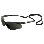 ERB Octane Smoke/Gray Anti Fog Safety Glasses Sun Wrap Z87+ Z94+ W/ Neck Cord
