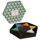 Ridley’s Chinese Checkers Board Game with Marbles – Classic Checkers Board Ga...