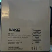 AKG HSC271 Professional Headset with Condenser Microphone