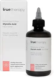 TheTr.ueTh.erapy Retexturize 10% Glycolic Acid Toner, For Glowing Skin, Pore Tightening For Men & Women, All Skin Types, Numbuzin Toner With Witch Hazel - 200 Ml