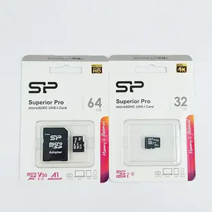 SILICON POWER SP廣穎 32GB 記憶卡 microSDXC / microSDHC UHS-1