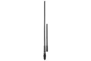 Uniden AT970BKTWIN 6.6-3dBi Dual Removable UHF CB Whip Antenna Black