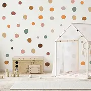 Vgaruint Irregular Polka Dots Boho Wall Stickers - Playroom Wall Decals, Kids Wall Decal, Nursery Wall Decals (Wall Deco DOT)