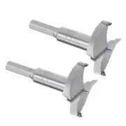 2pcs Forstner Drill Bits - [53mm] Carbide Wood Auger Opener Boring Bit, Gray
